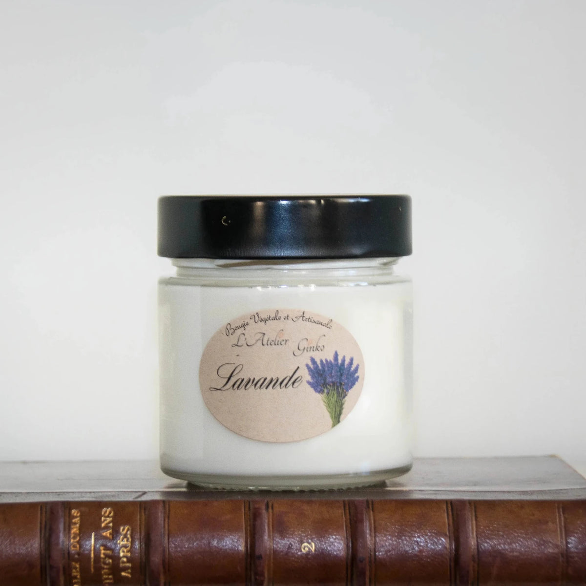 Bougie parfumée Lavande cire de soja artisanale - L'Atelier Ginko