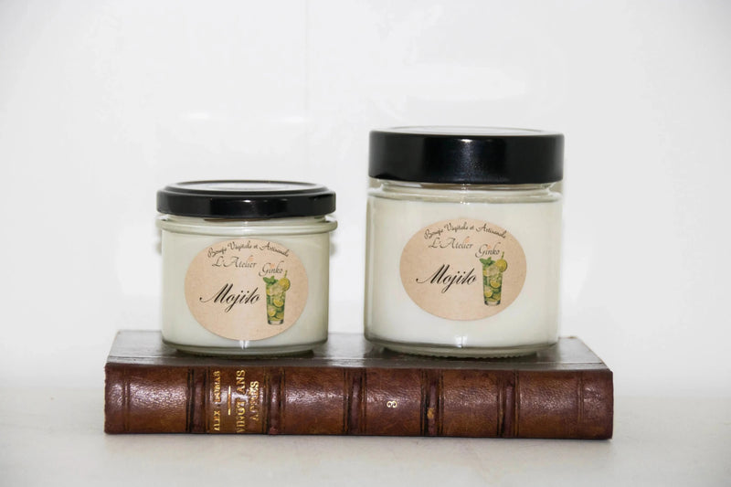 Bougie parfumée Mojito - L'Atelier Ginko - Boutique en Ligne