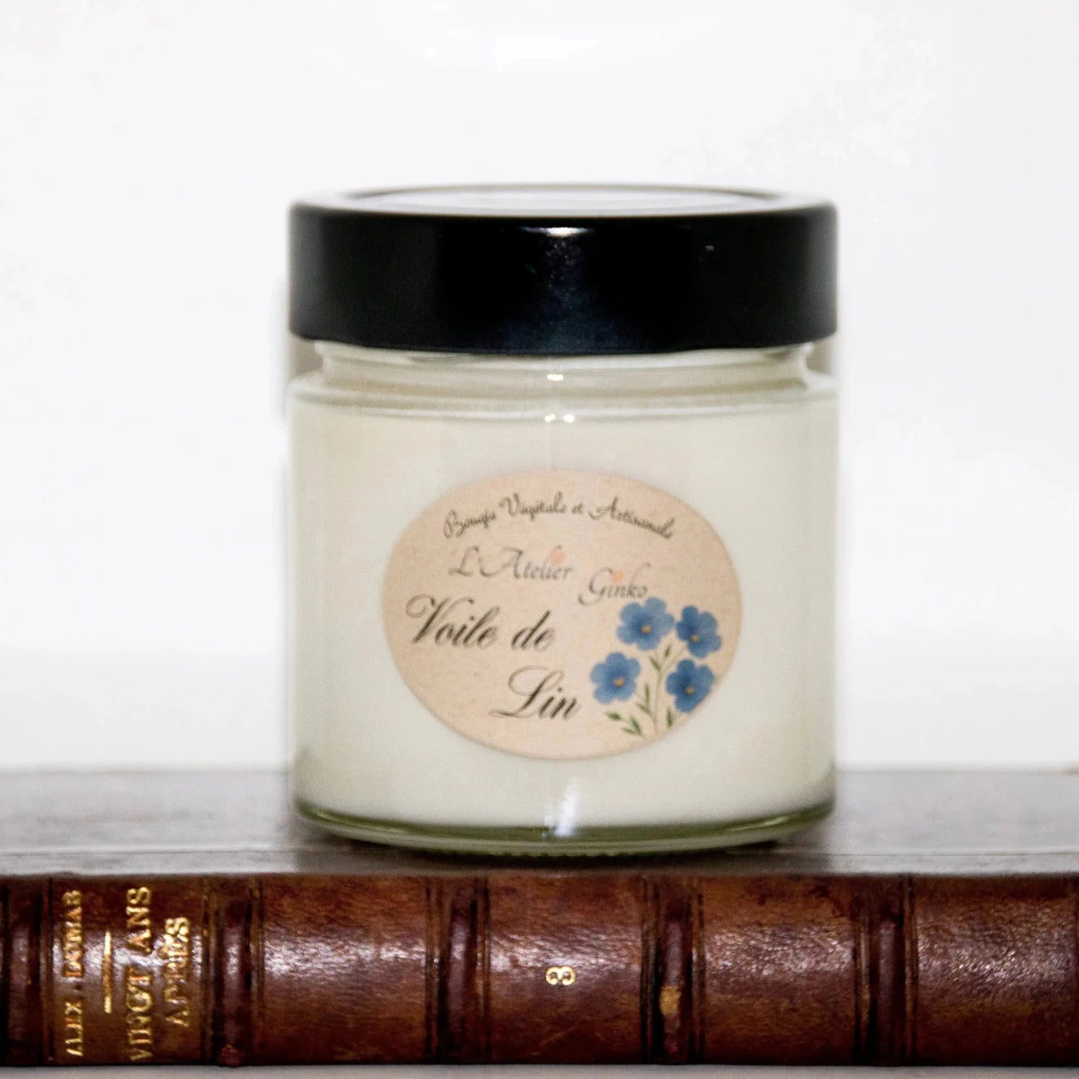 Bougie parfumée Voile de Lin - L'Atelier Ginko - Boutique en Ligne