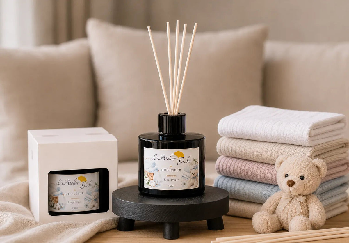 Diffuseur d’ambiance parfumé - L'Atelier Ginko - Boutique en Ligne