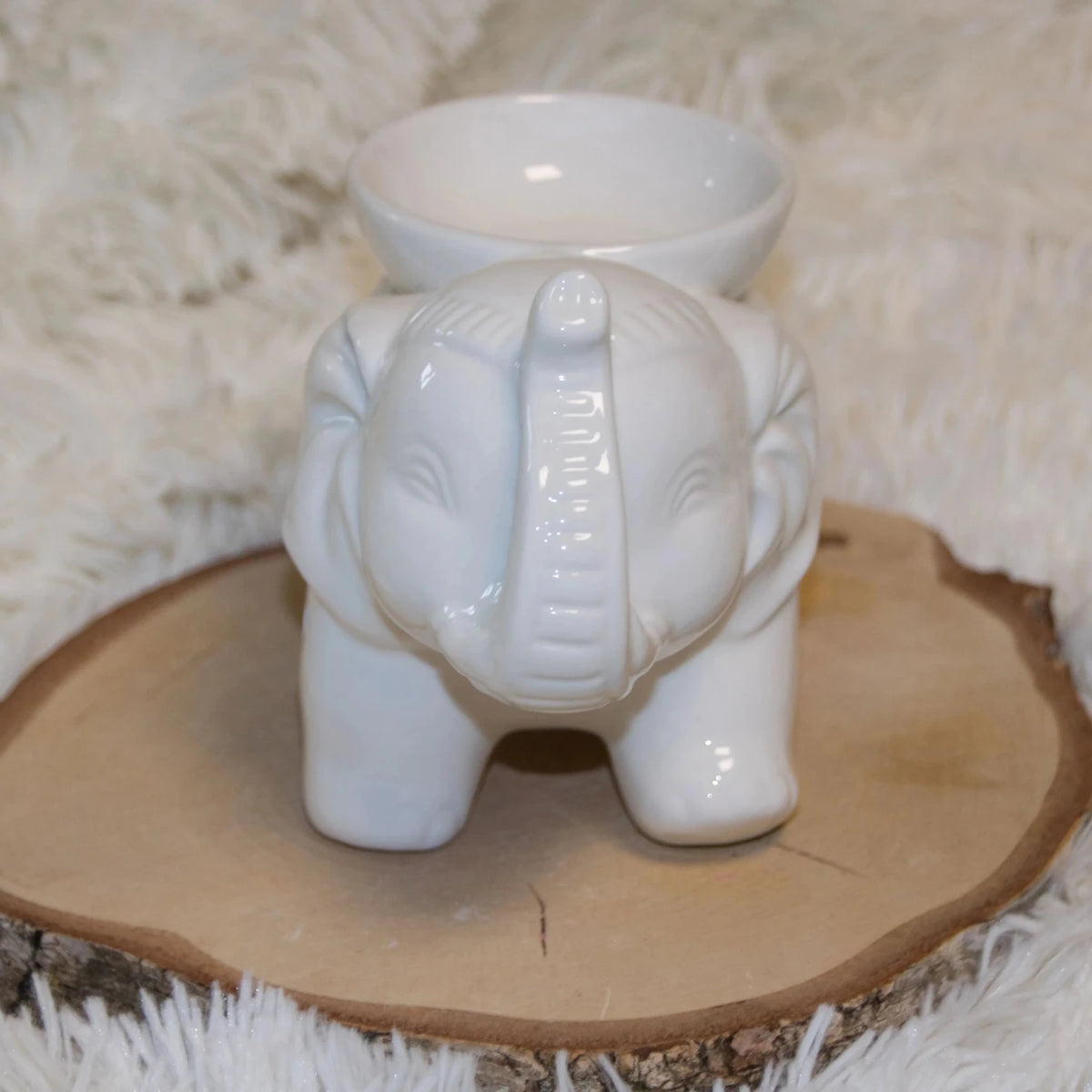 Diffuseur Tandor Blanc détail coupelle fondants parfumés – L'Atelier Ginko