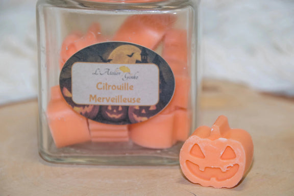 Fondant parfumé Citrouille Merveilleuse - L'Atelier Ginko - Boutique en Ligne