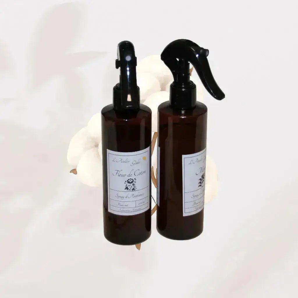 Spray d'Ambiance Fleur de coton - L'Atelier Ginko - Boutique en Ligne