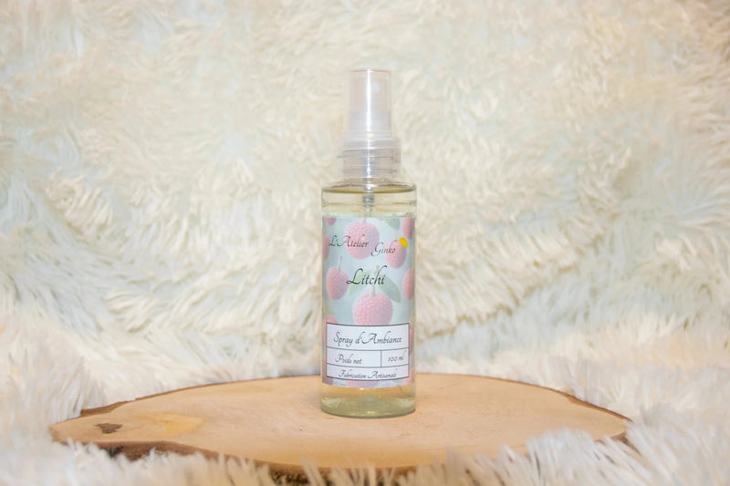 Spray d'Ambiance Litchi - L'Atelier Ginko - Boutique en Ligne