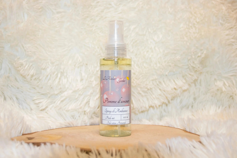 Spray d'Ambiance Pomme d'amour - L'Atelier Ginko - Boutique en Ligne
