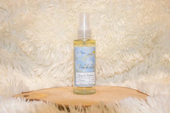 Spray d'Ambiance Voile de lin - L'Atelier Ginko - Boutique en Ligne